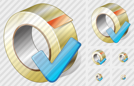 Adhesive Tape OK Icon
