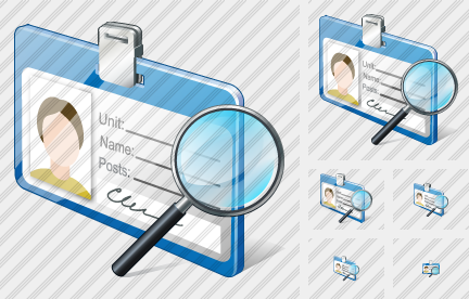 Badge Search2 Icon