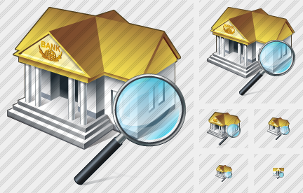 Bank Search2 Icon