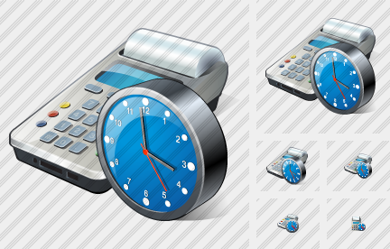 ������ Cash Register Clock
