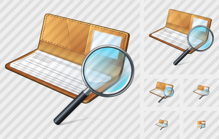 Check Book Search2 Icon
