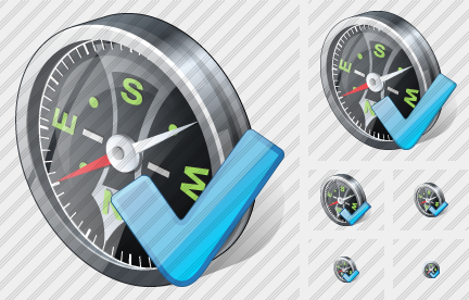 Compass OK Icon