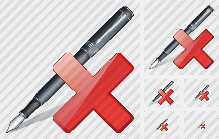 ������ Feather Pen Delete