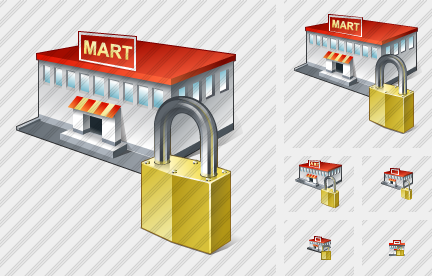 ������ Grocery Shop Locked