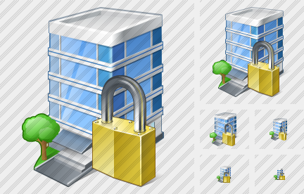 ������ Office Building Locked