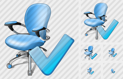 Office Chair OK Icon