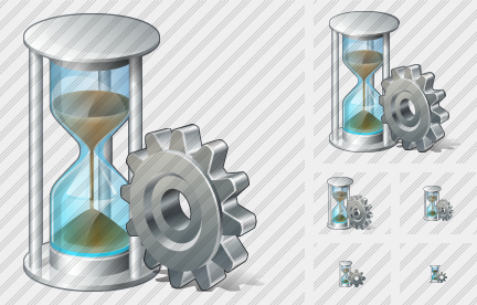 Icone Sand Glass Settings