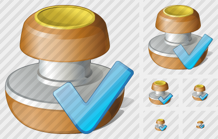 Stamp OK Icon