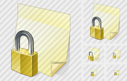 ������ Sticker Locked
