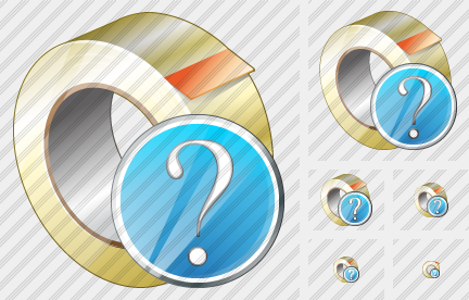 Adhesive Tape Question Icon