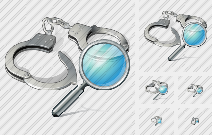 Handcuffs Search Icon