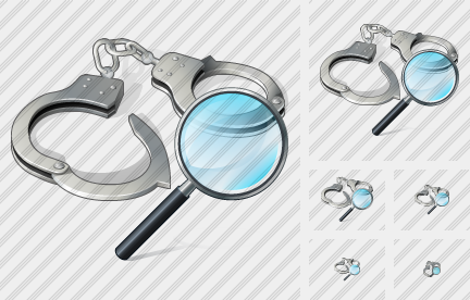 Handcuffs Search 2 Icon