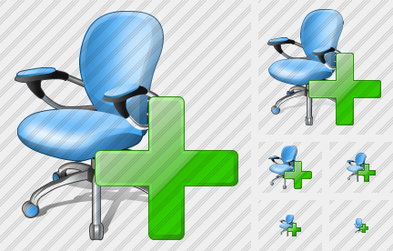 Office Chair Add Icon