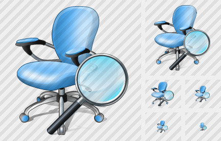 Office Chair Search 2 Icon