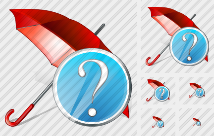 Umbrella Question Icon
