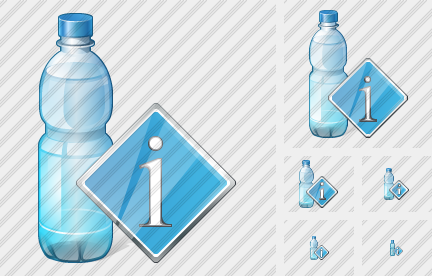 Water Bottle Info Icon