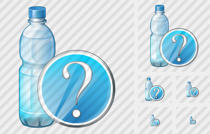 Water Bottle Question Icon