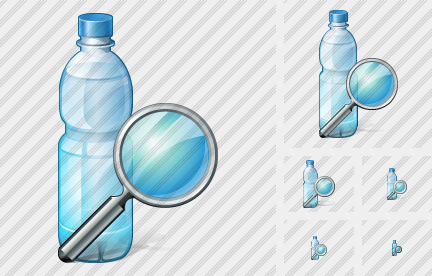 Water Bottle Search Icon