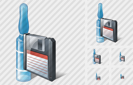 Ampoule Save Icon
