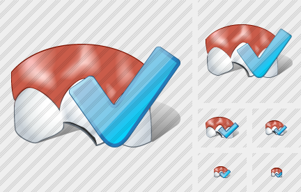 Broken Tooth OK Icon