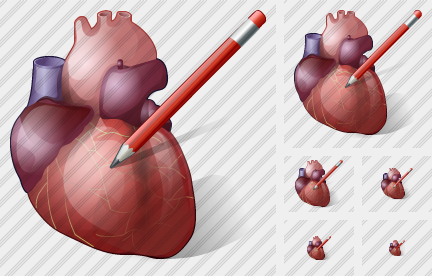 Icone Heart Edit