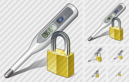 ������ Thermometer Locked