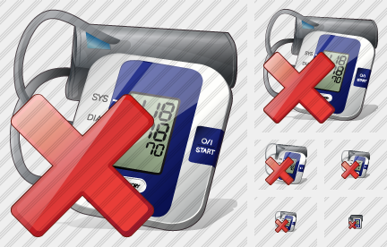 Icone Tonometer Delete