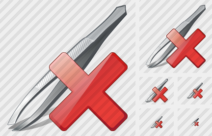 ������ Tweezers Delete