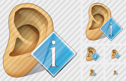 Icone Ear Info