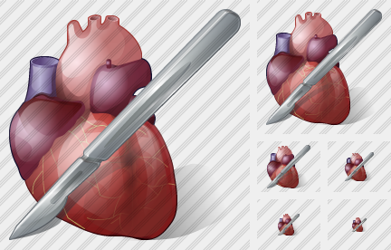 Icone Heart And Scalpel