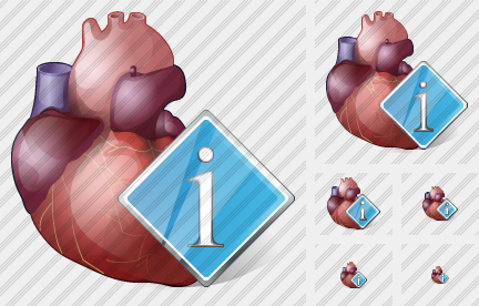 Icone Heart Info