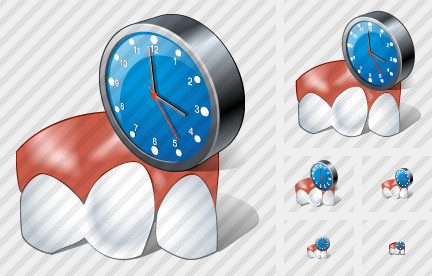 Icone Rotated Tooth Clock