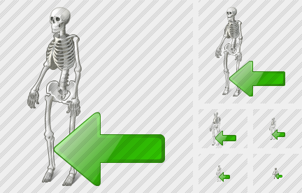 Icone Skeleton Import