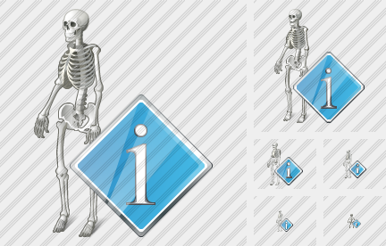 Icone Skeleton Info