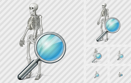 Skeleton Search Icon