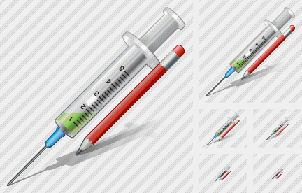 Icone Syringe Edit