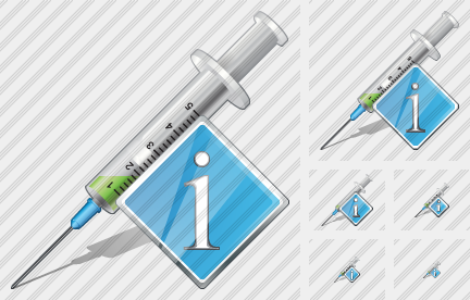 Icone Syringe Info