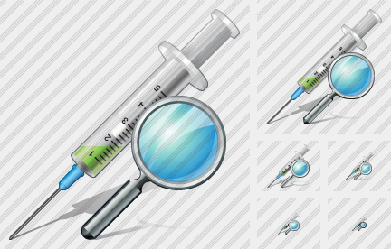 Icone Syringe Search