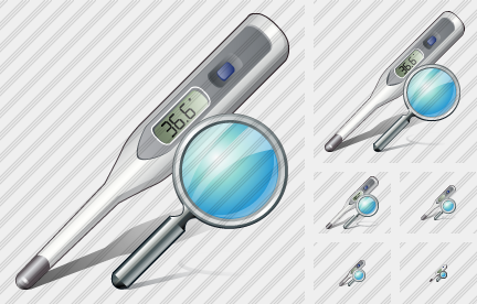 Icone Thermometer Search