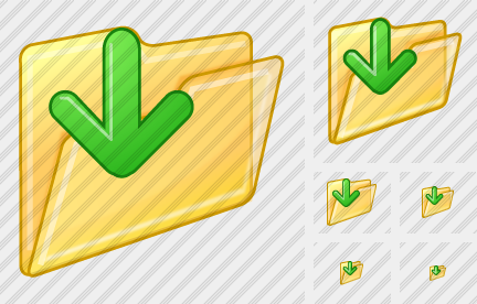 Folder IN Icon