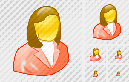 User Woman2 Icon