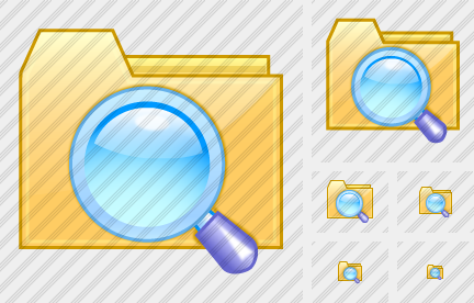 Folder Search 1 Icon