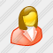 User Woman2 Icon