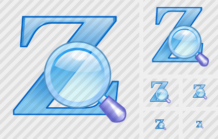 Z Search Icon