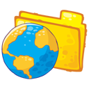 Folder Web Icon icon