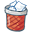 Trash Empty Icon 32px png