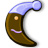 Crescent Moon Icon 48px png