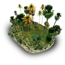 Tropical Stone Icon icon