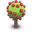 Apple Tree Icon 64px png