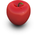 Red Apple Icon 72px png